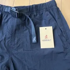 グラミチ　ショートパンツ パッカブルシェルショーツ　ウエストベルト付き　黒　S