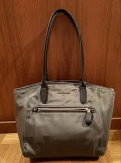 MICHAEL KORS マイケルコース グレー トートバッグ ナイロン素材A4