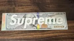 Supreme Franklin box logoステッカー