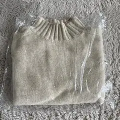 ships アイボリー タートルニット