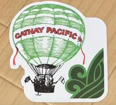 【非売品】キャセイパシフィック 航空　気球　ステッカー ノベルティ