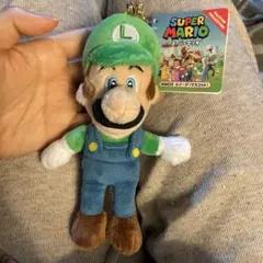スーパーマリオ ルイージ ぬいぐるみストラップ