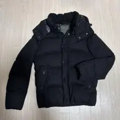 nanouniverse ナノユニバース 西川ダウン ダウンジャケット ブラック