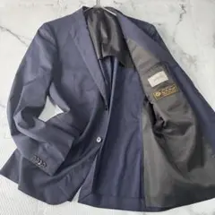 ✨美品✨シンプリシティ×ロロピアーナ紺テーラードジャケットXL