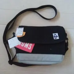 新品　CHUMS チュムス　バッグ　バック　ショルダーバッグ ブラック　グレー