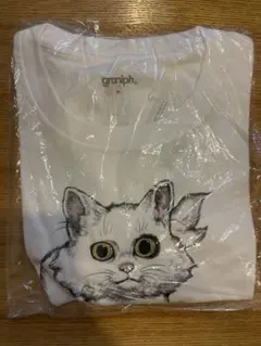 M　ヒグチユウコ 　Tシャツ　すずめの戸締り　グラニフ　ダイジン　ねこ　猫