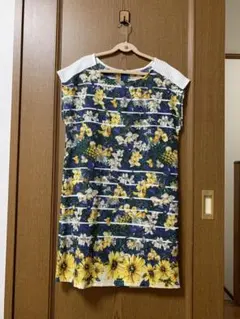 ブージュルード　チュニック　ワンピース　ボタニカル