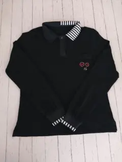 《日本製、美品》 Bera Jr. 黒色長袖ゴルフウェア