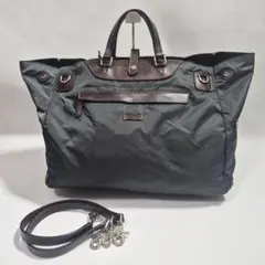 ダニエルアンドボブ 2way ショルダーバッグ トートバッグ ナイロン レザー