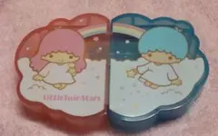 マクドナルド　ハッピーセット　リトルツインスターズ　コンパクトミラー