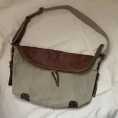REGALO× Adam et Ropeショルダーバッグ レザーコンビのサムネイル