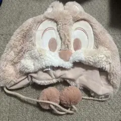 ウサギの顔デザインの帽子