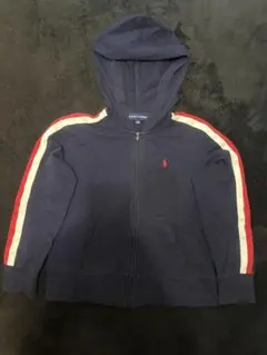 Ralph Lauren ラルフローレン ジップアップパーカー ネイビー150のサムネイル