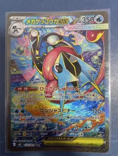 ポケモンカード メガゲッコウガex 、ゲコガシラ、ケロマツ, フレームと