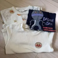 アンパン　シャツ✪3枚セット80㎝　100㎝