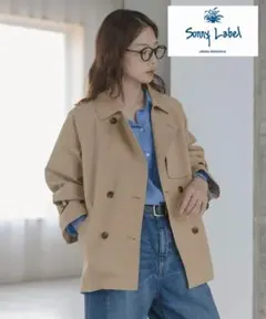 URBAN RESEARCH Sonny Label撥水ショートトレンチコート