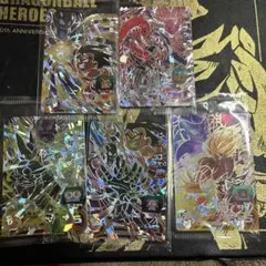 スーパードラゴンボールヒーローズ カードセット 5枚