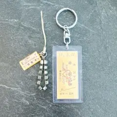 愛国駅　幸福行き　キーホルダー　ストラップ