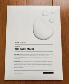 BULK HOMME THE FACE MASK 1枚