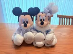 ディズニー シー 15周年 BBB ぬいぐるみバッジ ミッキー ミニー