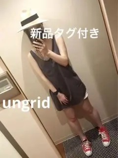 新品タグ付 アングリッドungrid テンセルロング タンクトップのサムネイル