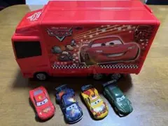 再値下げ☆Disney Pixar カーズ キャリートラックとミニカー4台セット