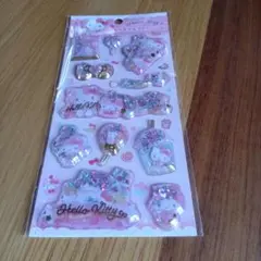 ハローキティ キラキラカプセルシール