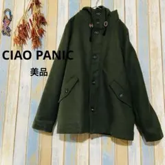 【CIAO PANIC 】メンズ　アウター　ジャケット　ウール　フード付き　L