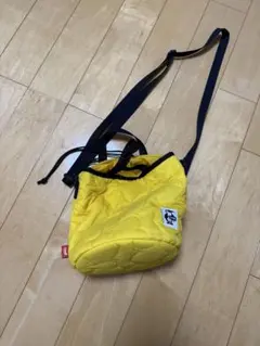 CHUMS キルティングショルダーバッグ イエロー