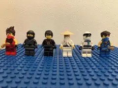 レゴニンジャゴー　ミニフィグ　6体