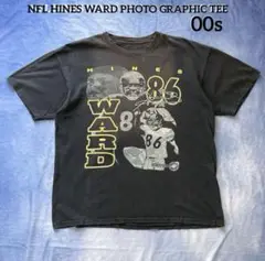 00s NFL HINES WARD PHOTO GRAPHIC TEE