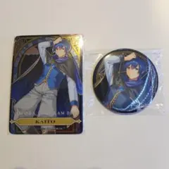 初音ミク 夜空プログラム 新潟 花火 メタルカード 缶バッジ 巡KAITO