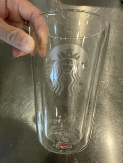 スターバックス ロゴ入り ガラスコップ ボダムコラボ✳︎約350ml