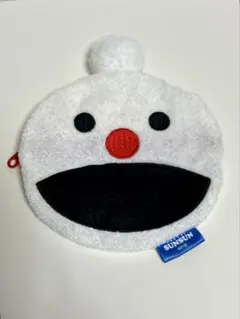 パペットスンスン ノンノン ふわふわフェイスポーチ　ノンノン