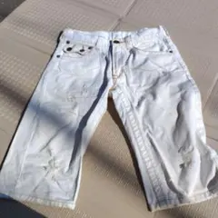 D*i様 ホワイト Mサイズ ダメージショートパンツ
