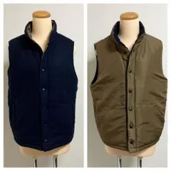 アーバンリサーチ　リバーシブル　ベスト　ブラウン　ネイビー　Mサイズ