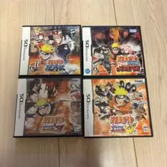 NARUTO -ナルト- DSソフト 4本まとめ売り