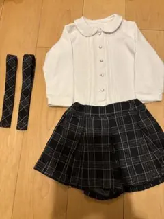 COMME CA ISMコムサ イズム　／　ブラウス キュロット セット