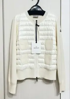 MONCLER CARDIGAN カーディガン4 pockets ホワイトのサムネイル