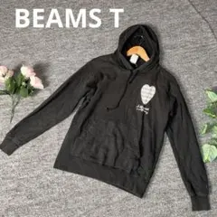 ビームスT ハート グラフィック スウェット パーカー M 黒裏毛BEAMS Tのサムネイル