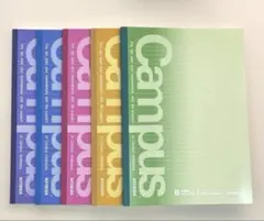 コクヨ　キャンパスノート　B5/B罫　6mm×35行　 5色セット