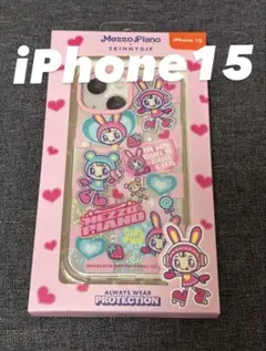 Mezzo Piano × SKINNYDIP iPhone15 ケース