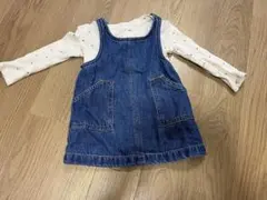 GAP デニムジャンパースカート 12〜18month