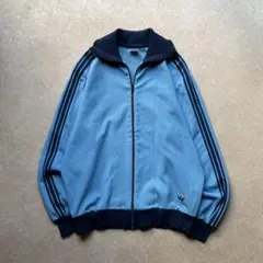 1990's adidas track jacket ドイツ製　4号　青色