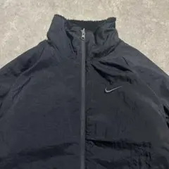 Nike ナイキ ナイロン リバーシブルボアジャケット ブラックのサムネイル