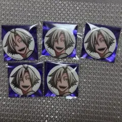 桃源暗鬼 トレーディング 缶バッジ C107 桃宮唾切 5個セット