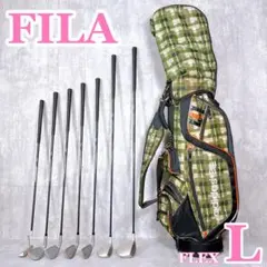 R119 FILA ゴルフクラブ レディース セット 8点 カモフラ柄 初心者のサムネイル