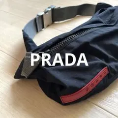 【超美品!】プラダスポーツ ウエストポーチ ポシェット ボディバッグ ミニバッグ