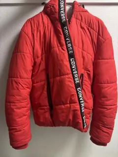CONVERSE 赤 ダウンジャケット L