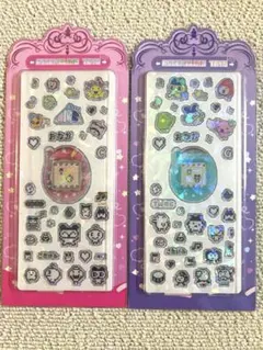 希少　新作　たまごっち　アクリルシール　キラキラシール　機械　硬いシール